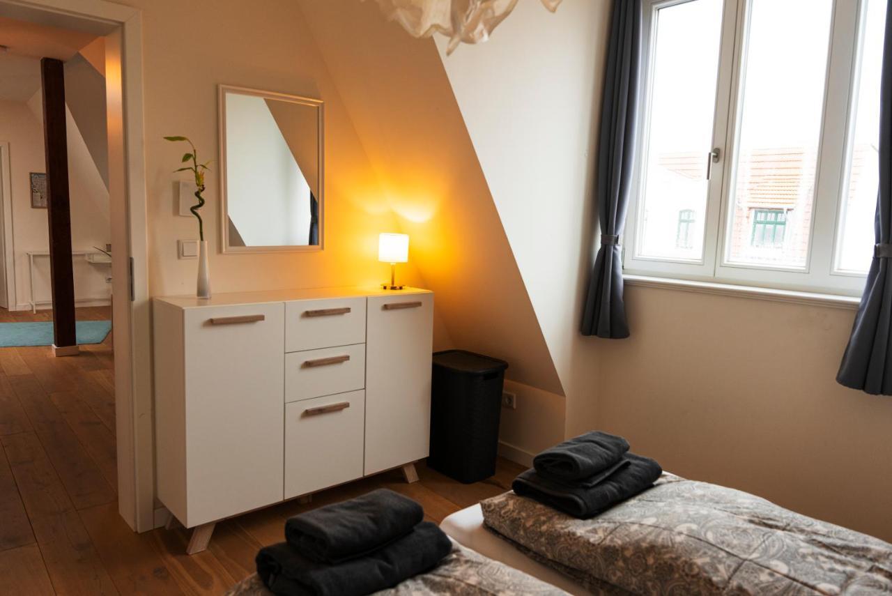 Woelkchen - Wohnung Mit Balkon, Holzdielen & Tv Bremerhaven Eksteriør bilde